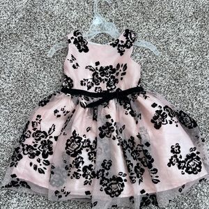 Lilt dress/ size 3t/ light pink and black